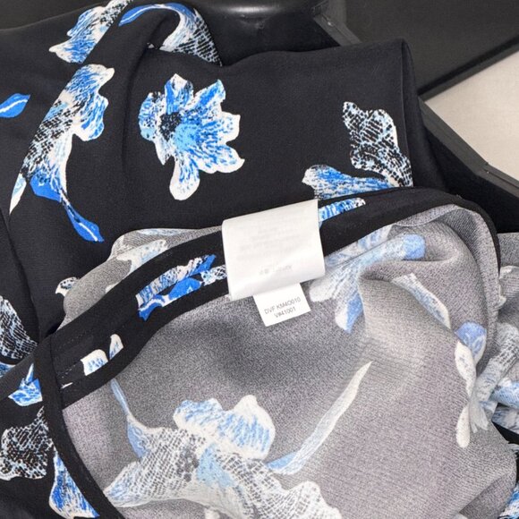 Diane Von Furstenberg Kara Floral Stretch-Cady Pencil Skirt - Picture 8 of 8